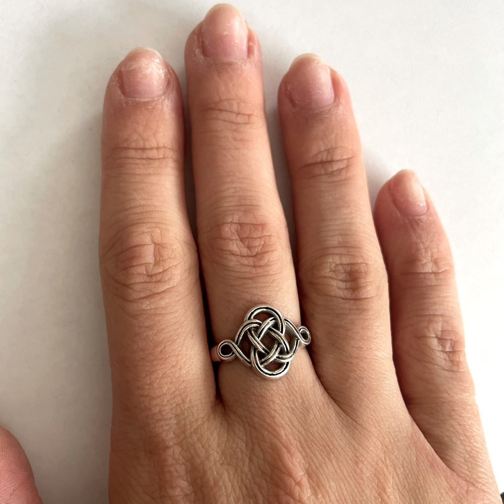 Brighton Interlok Knot Sterling Silver Ring